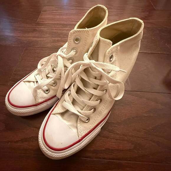 Converse Chuck Taylor All Star Mid Lux Hidden Heel Wedge 547200F - Picture 3 of 3